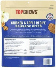 Friandises GreenFoods poulet et pomme, sans conservateurs artificiels, idéales pour l'entraînement.