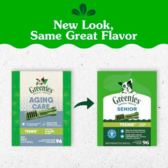 Texture unique Greenies Aging Care pour nettoyage en douceur des dents