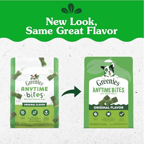 Greenies Anytime Bites biscuit petit, parfait pour les récompenses fréquentes.