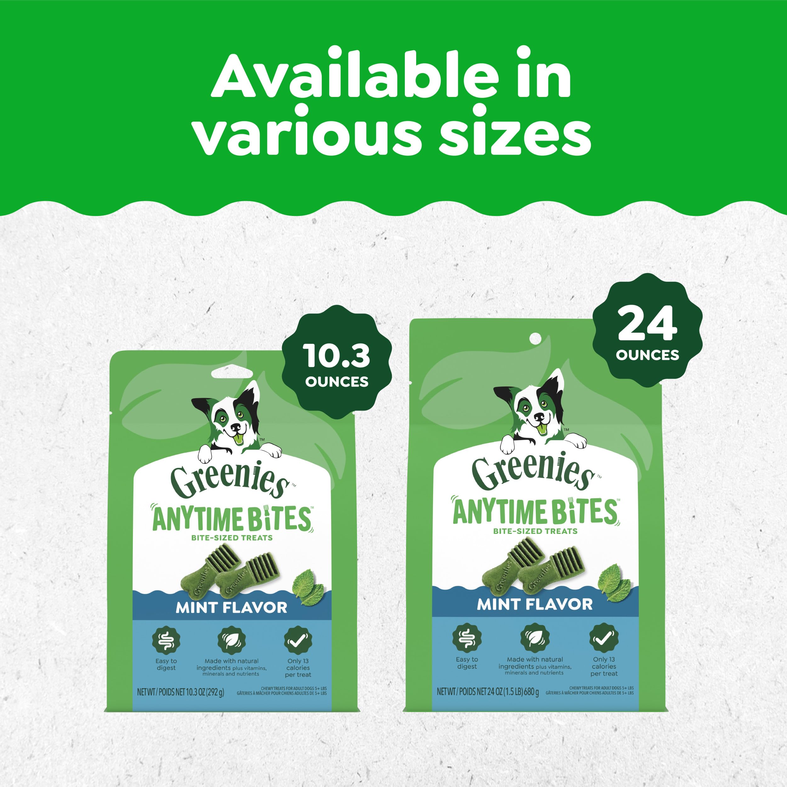 Nutriments et vitamines intégrés pour accompagner les activités quotidiennes de votre chien.