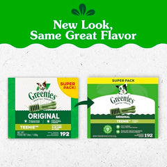 Greenies bouchées dentaires Teenie, texture souple pour petites races
