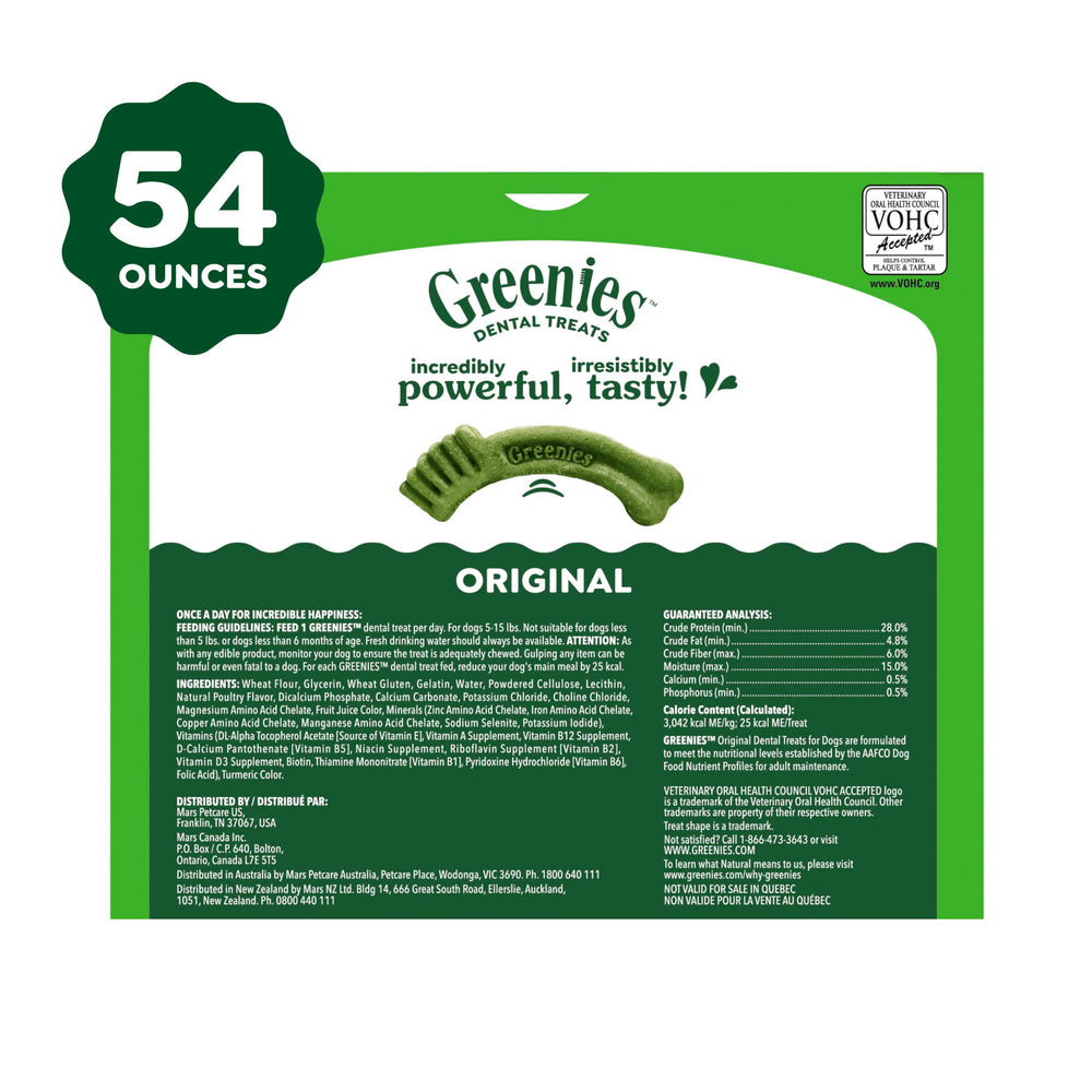 Greenies bouchées flexibles, mastication sûre sans casse