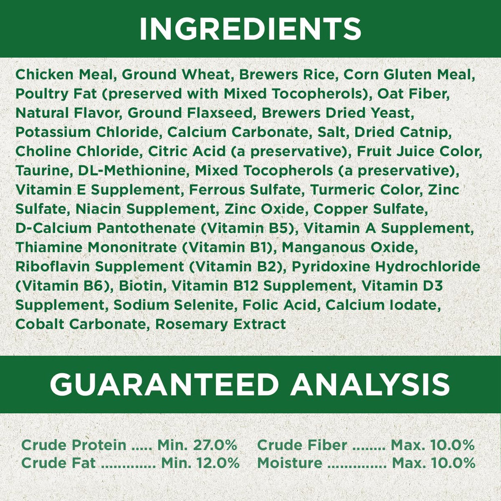Greenies Chat, faible en calories, récompense adaptée à l'alimentation.