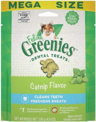 Greenies Chat gommes dentaires adultes catnip pour haleine plus fraîche