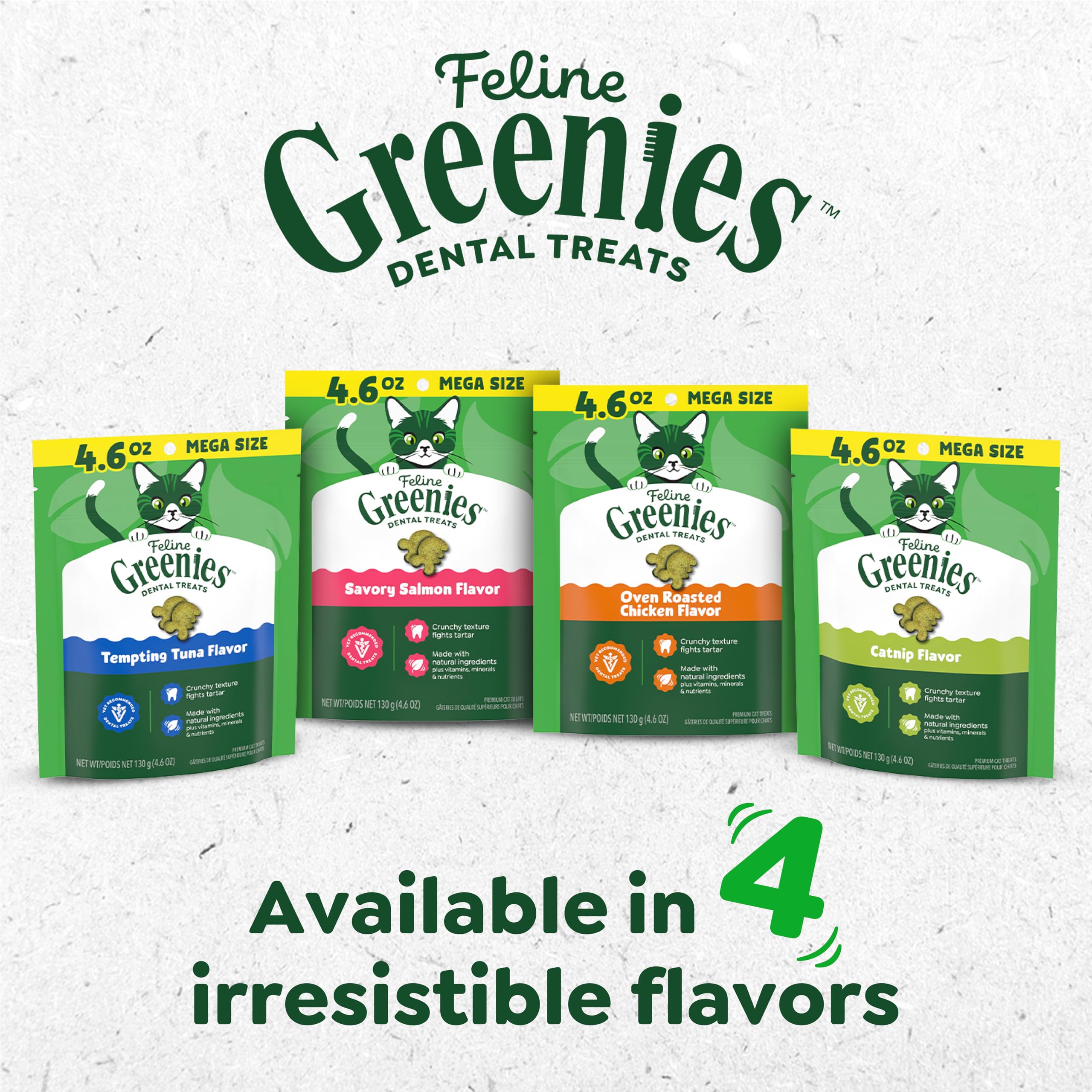 Greenies Chat – goût thon attractif pour les chats difficiles.