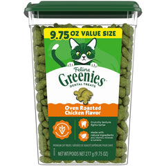 Greenies Chat Treats emballage poulet pour l’hygiène dentaire