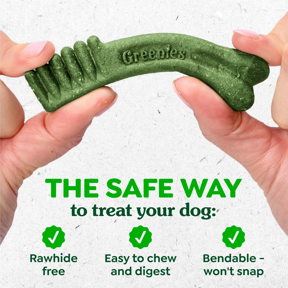 Masticable flexible Greenies, expérience agréable à mâcher.