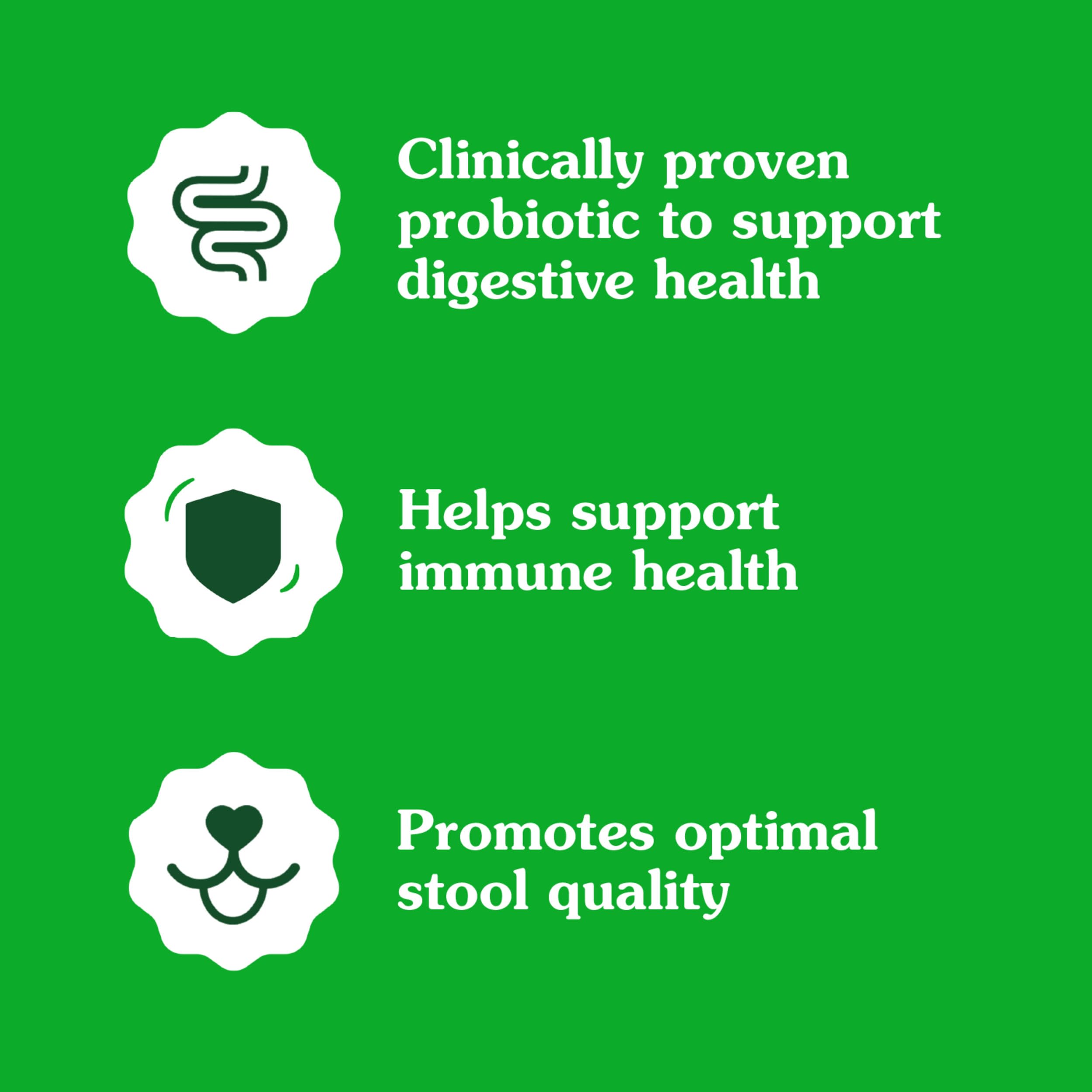 Mélange prébiotique-probiotique-postbiotique pour soutenir la flore intestinale.