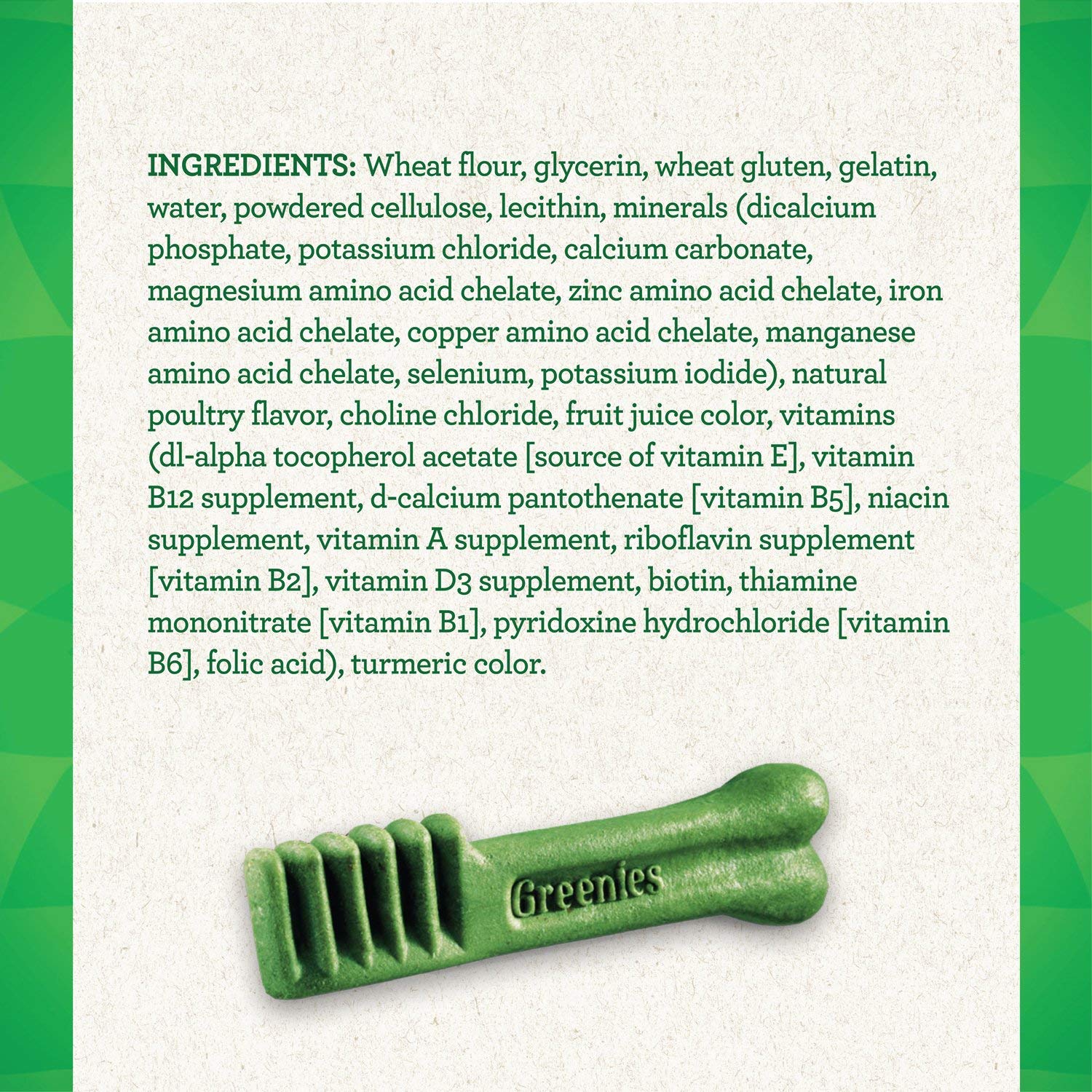 Chien adorant Greenies saveur originale pour un sourire frais.