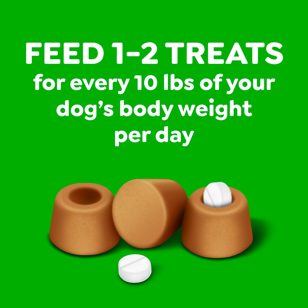 Intégrité nutritionnelle Greenies avec faible calories pour chiens.