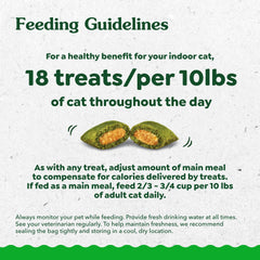 Ingrédients naturels et vitamines dans Greenies Feline Smartbites