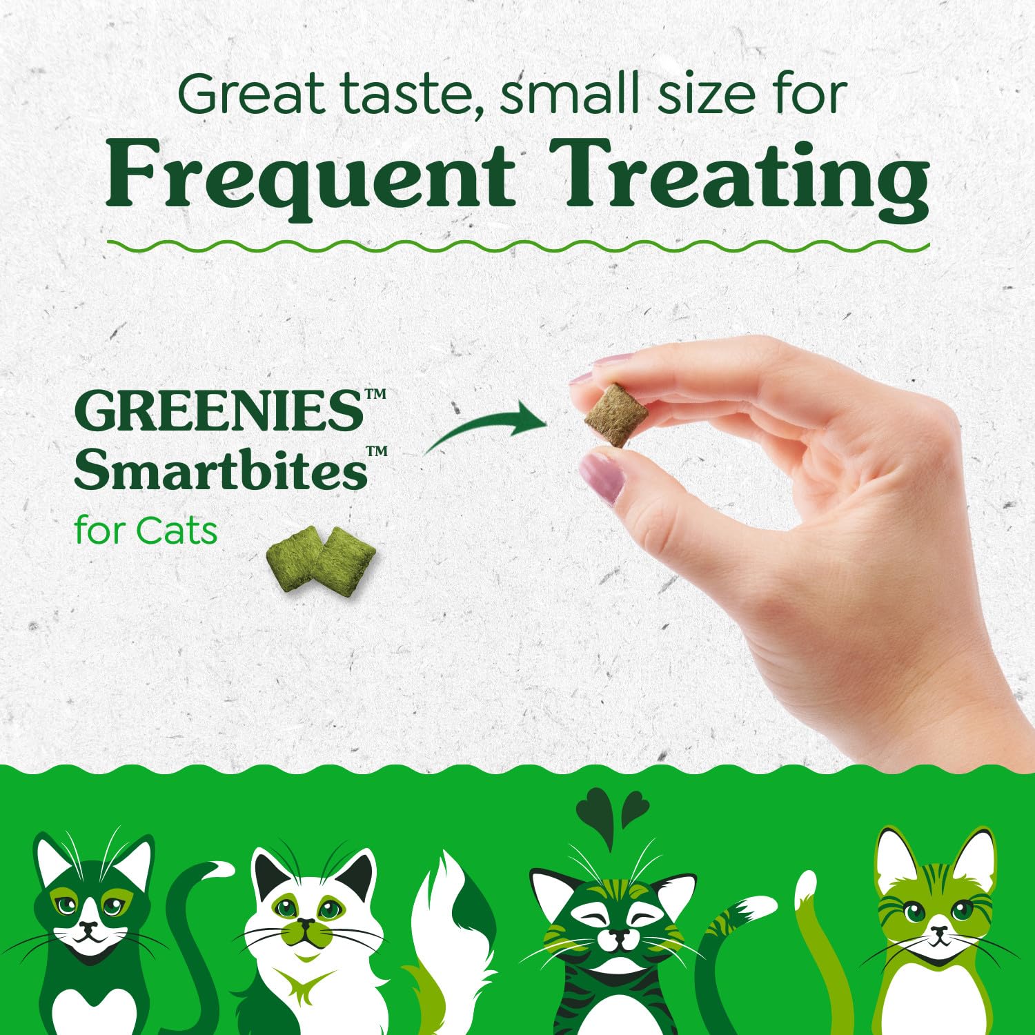 Protéine haute qualité dans Greenies Smartbites pour le maintien des muscles