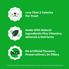 Greenies Feline Smartbites saveur poulet, friandises appréciées par les chats