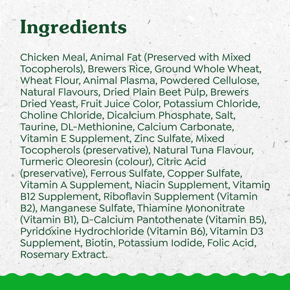 Greenies Feline Smartbites — moins de calories par friandise, aide potentielle au contrôle du poids.