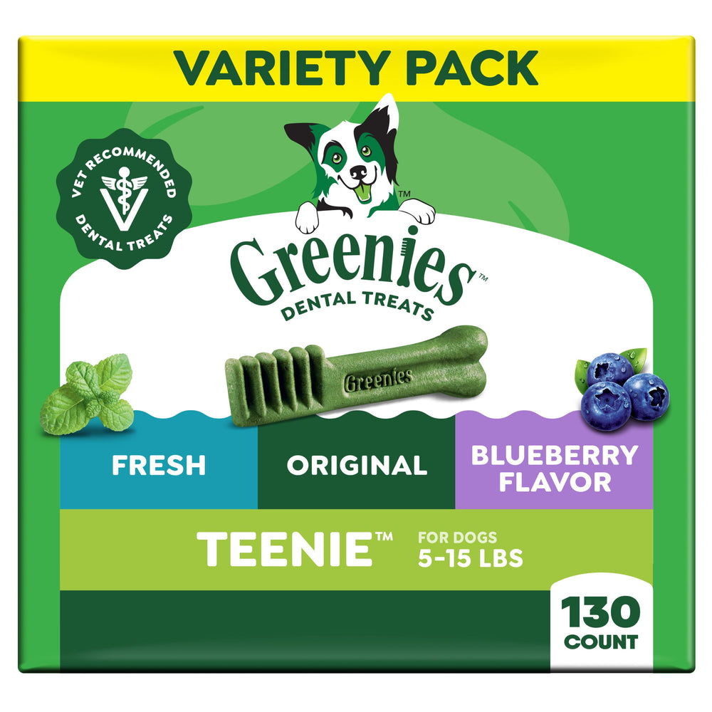 Greenies friandise dentaire petit batonnet, nettoyage jusqu'aux gencives.