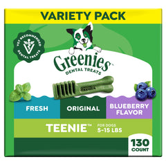 Greenies friandise dentaire petit batonnet, nettoyage jusqu'aux gencives.