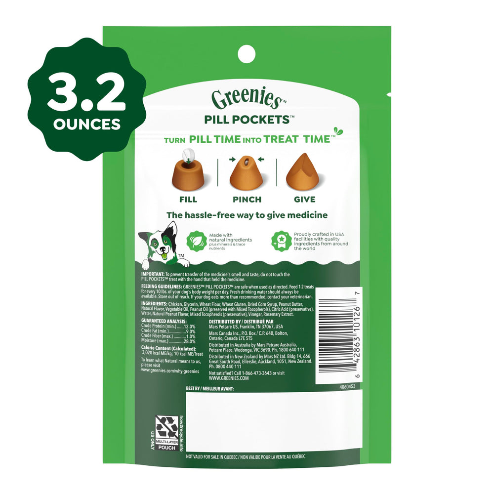 Friandise Greenies, routine plus fluide pour chiens et propriétaires.