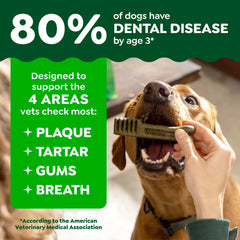 Conception qui nettoie jusqu’au sillon gingival grâce à Greenies.