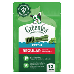 Friandise dentaires Greenies pour chien, texture protectrice du contour des gencives