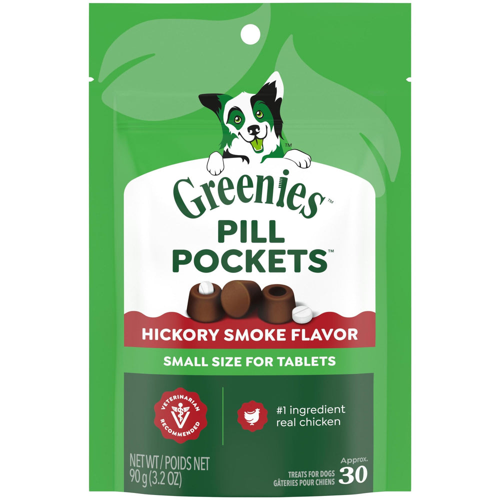 Greenies Pill Pockets pour petit chien, poche tablette pratique pour masquer le médicament.