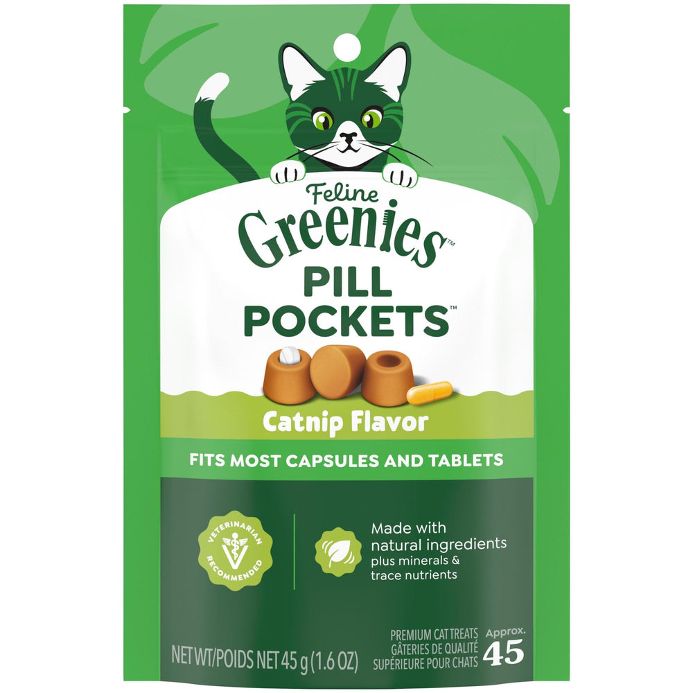 Poche pilule Greenies pour chats, facilitant l'administration