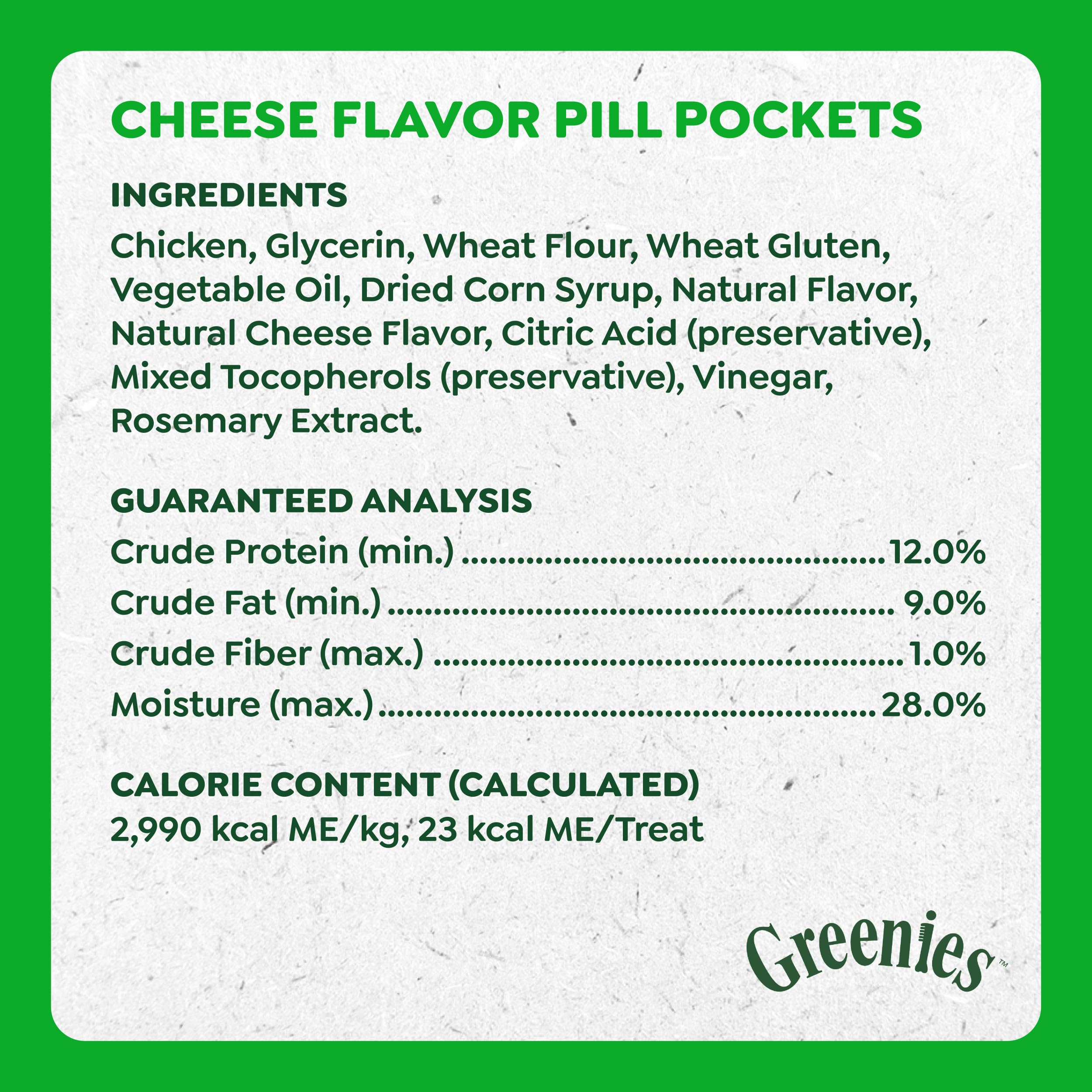 Greenies fromage: masque l’arôme des médicaments, rituel plus serein.