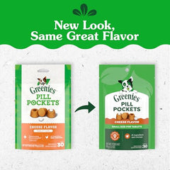 Greenies Pochettes-Pilules pour chiot fromage: rend la prise de medicament plus agreable.