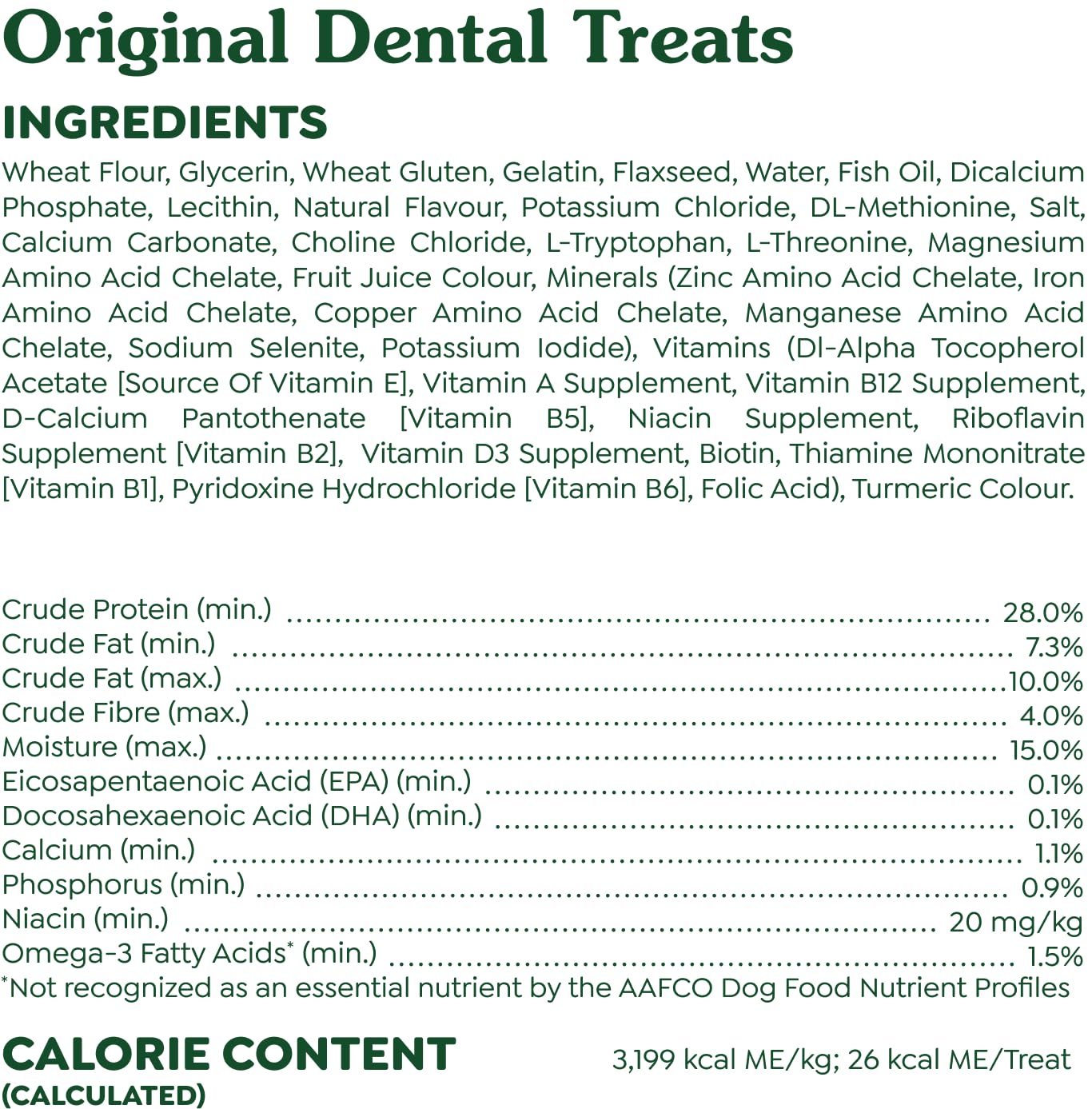 Friandises Greenies pour chiots, approuvées par les vétérinaires.
