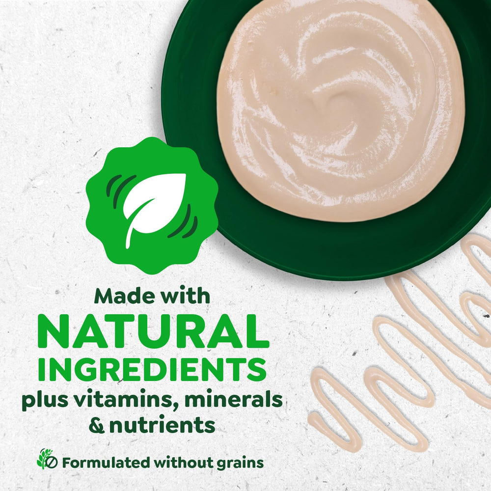 Purées féline Greenies – garniture savoureuse pour varier les repas.