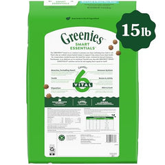Greenies Smart Essentials agneau réel et riz brun, croquettes riches en protéines.