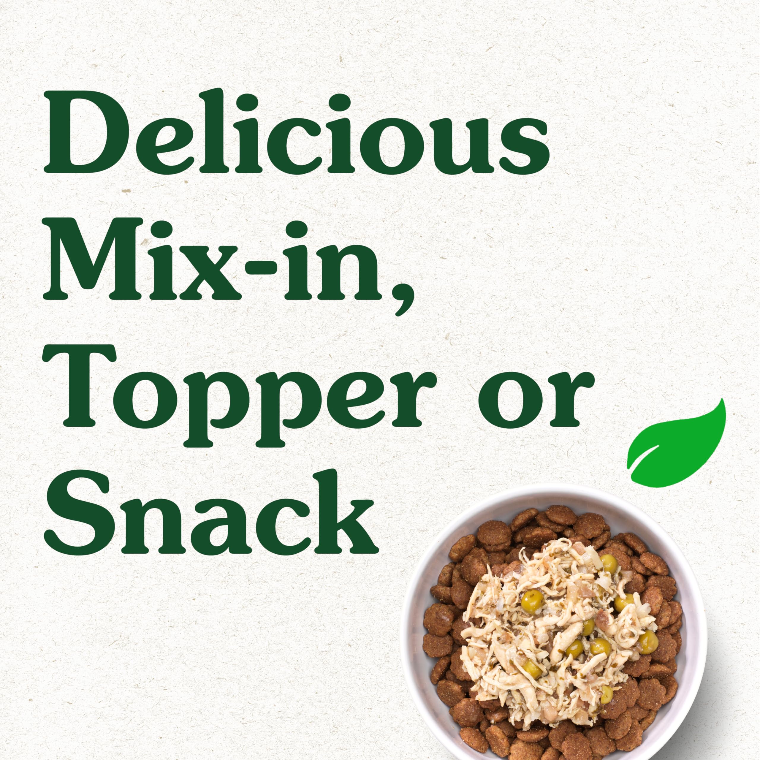 Greenies Smart Topper, conseil d’usage illustré pour varier les repas.