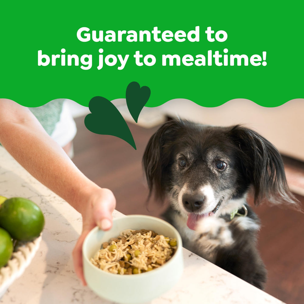 Greenies Smart Topper sans céréales, option sans grains.
