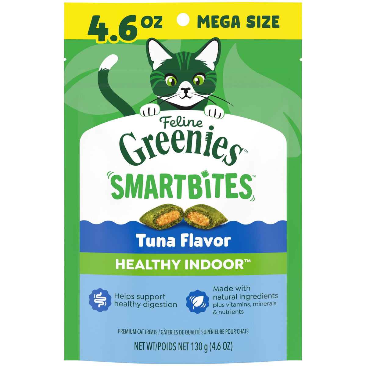 Friandises Greenies Smartbites pour chats, emballage pratique et prêt à offrir