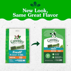 Greenies texture unique brossage gencives : nettoie en douceur jusqu'à la ligne des gencives
