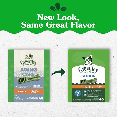 Greenies texture unique nettoyant dents en douceur pour chien