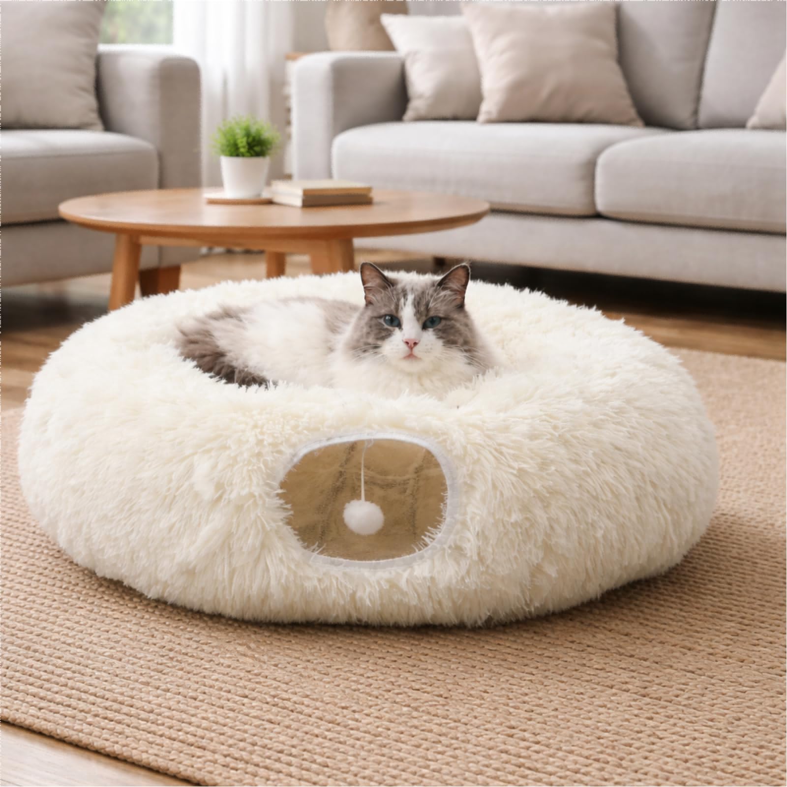 Grelife tunnel-chat base antidérapante pour stabilité pendant l’utilisation.