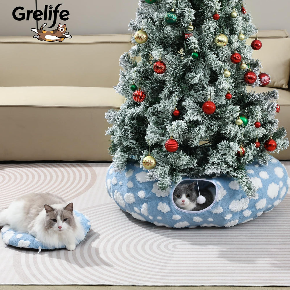 Grelife tunnel chat design compact et facile à intégrer.