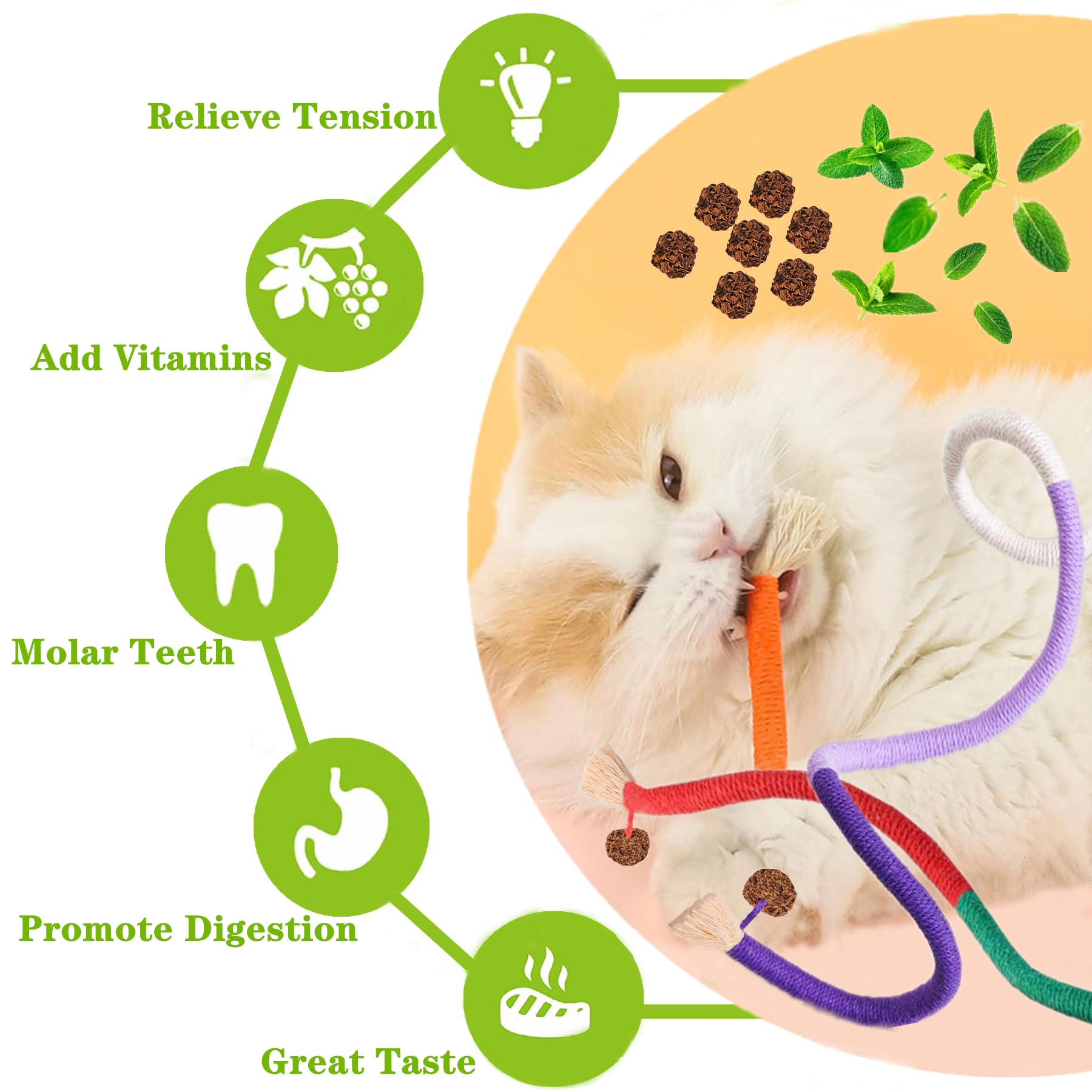 Jouet griffade-auto GREMBEB pour chat: stimulation physique et jeu autonome.