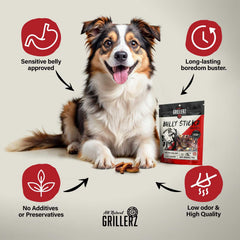 Grillerz Bully Bits: morceaux variés pour diversifier les friandises.