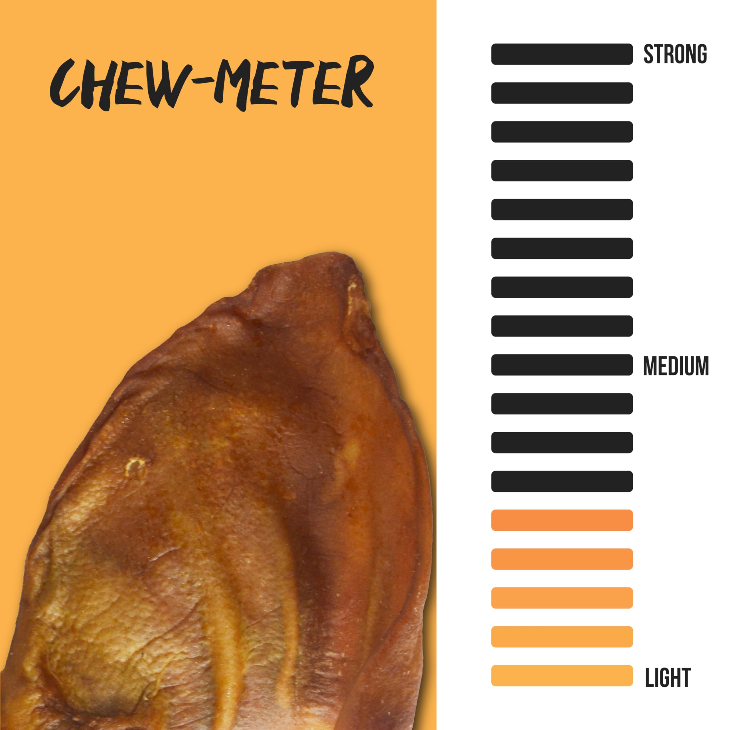 Grillerz Oreilles de Porc Réelles – fabriqué aux États‑Unis, gage de qualité.