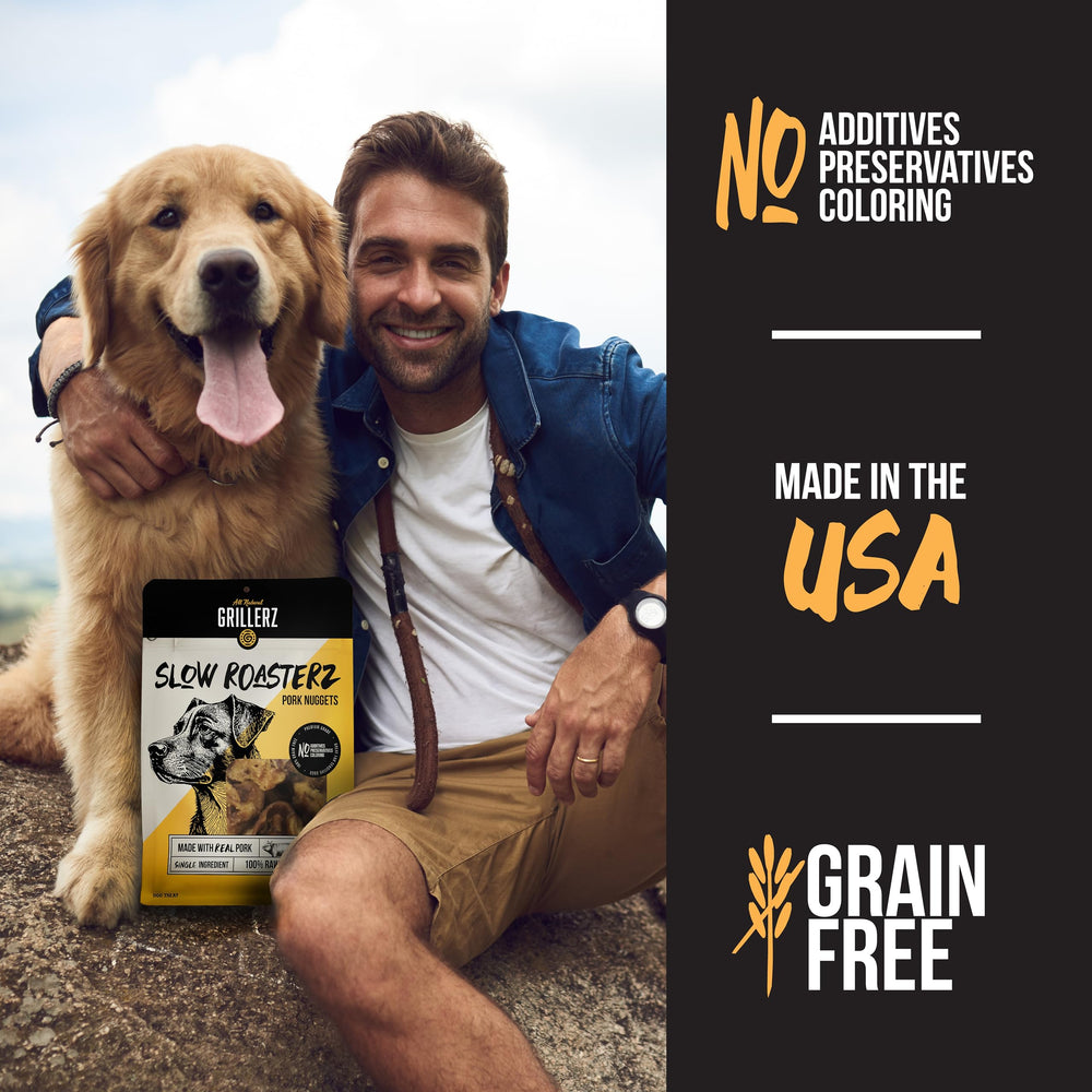 Grillerz Pork Nuggets nord-americains: origine traçable et responsable.