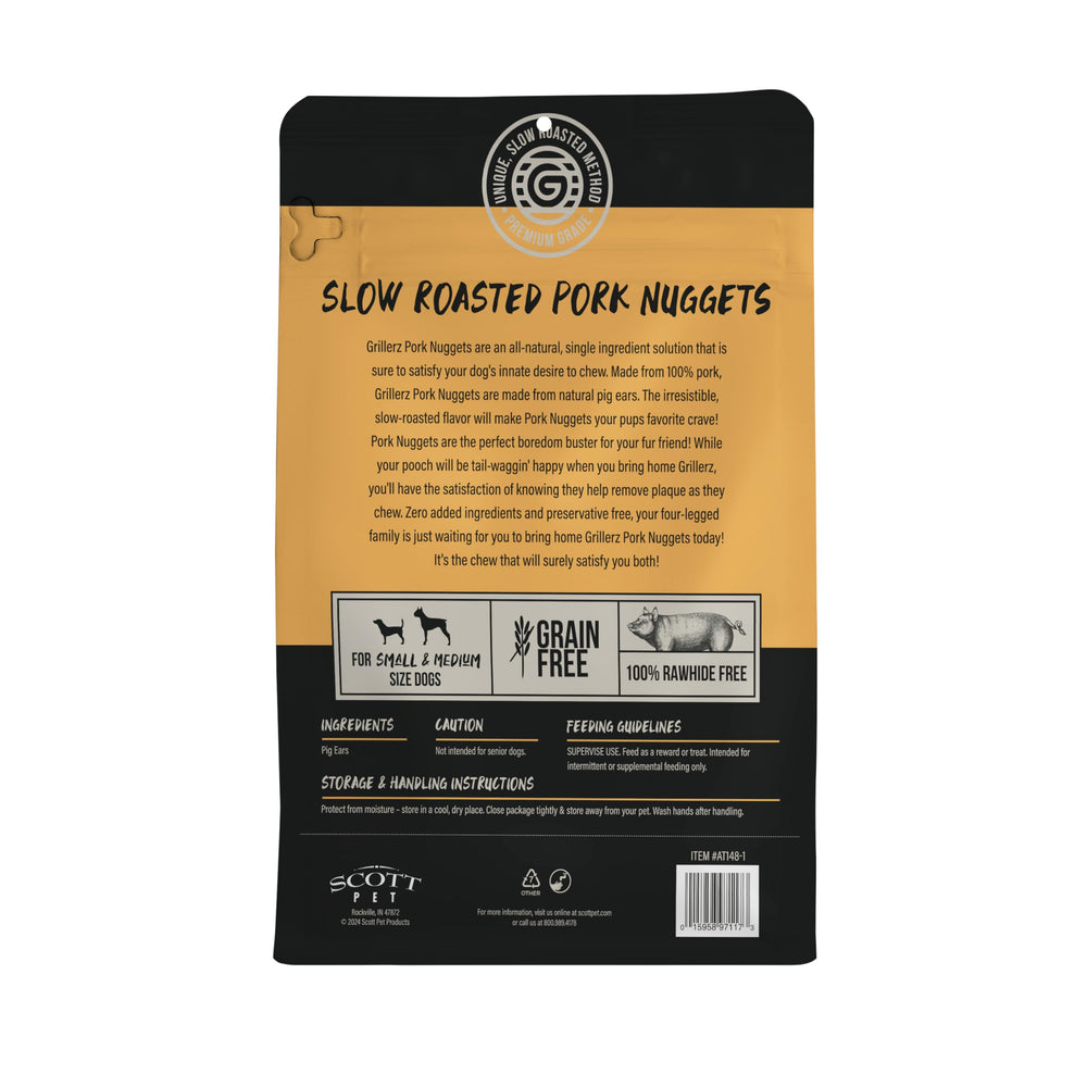 Grillerz Pork Nuggets pour-toutes-les-etapes-de-vie: solution polyvalente et naturelle.