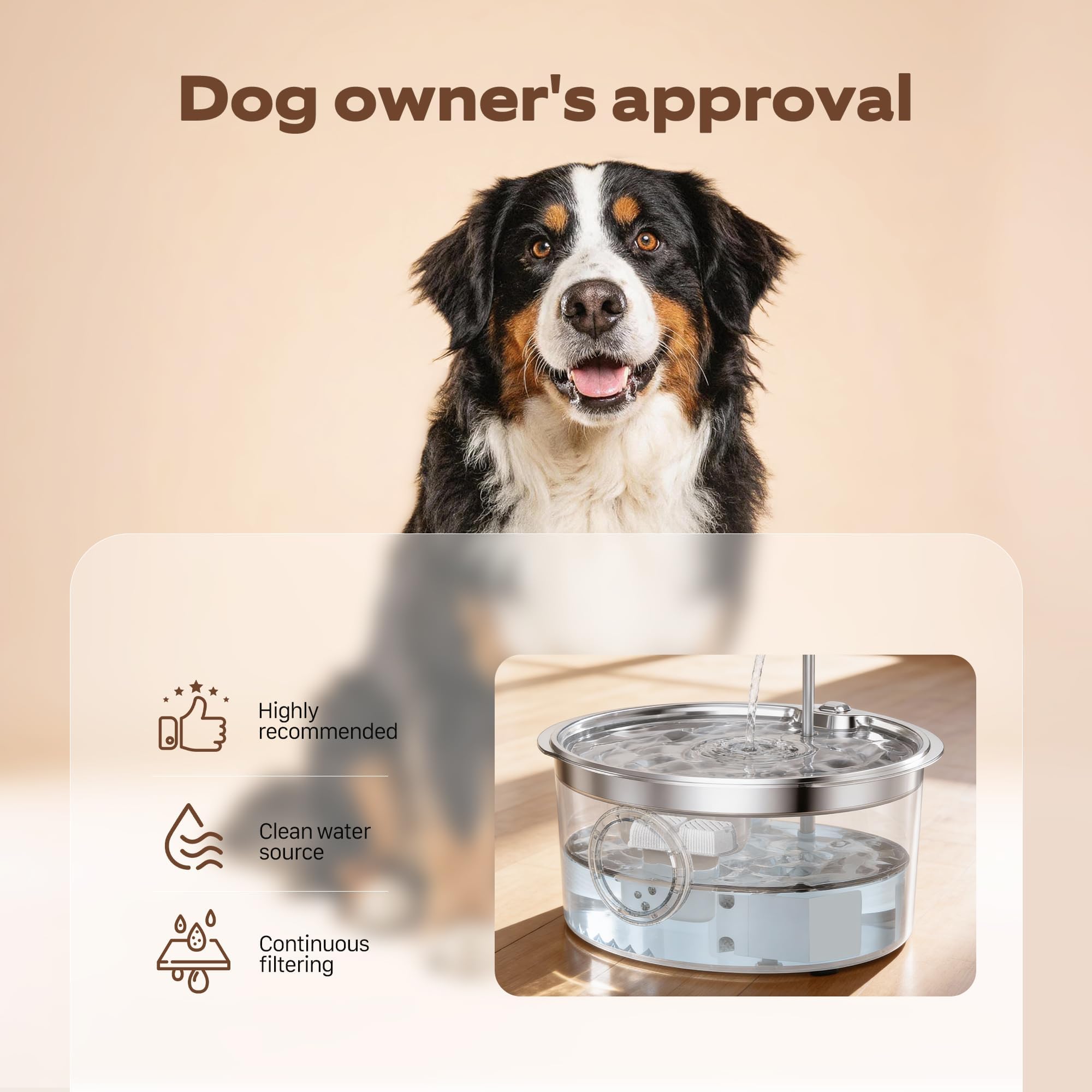 GROOKPET filtre ion-exchange, réduit les impuretés pour eau plus nette.