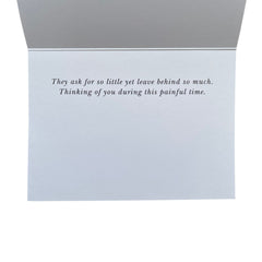 Groomers Margins cartes condoléances avec enveloppes incluses pour une presentation soignee