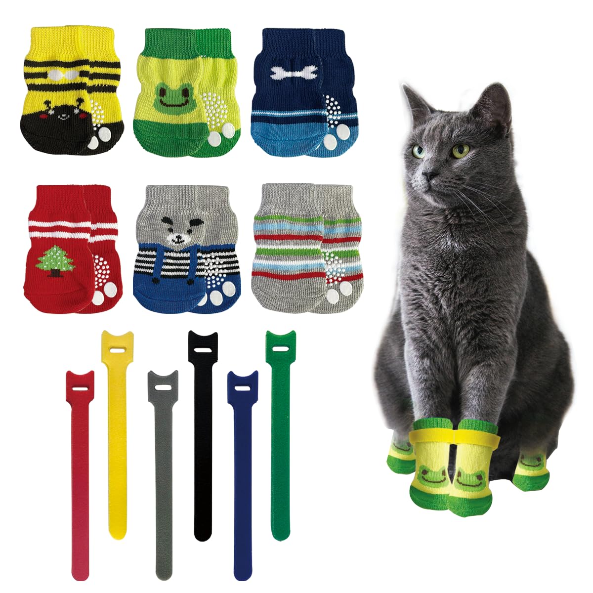 GSYUWIH mitaines pour chats: emballage clair et pratique.