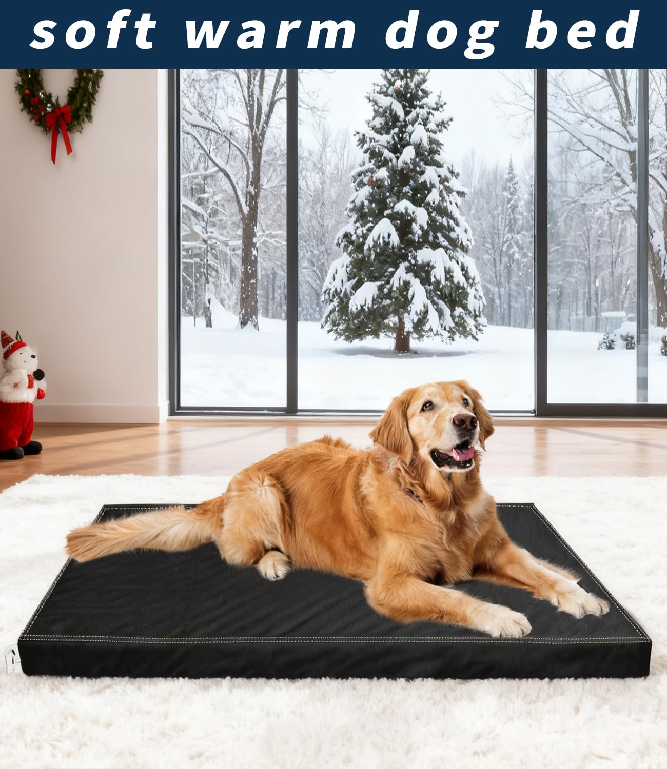 Le matelas GUANGDEEN supporte les chiens jusqu'à 40 kg sans compromis.