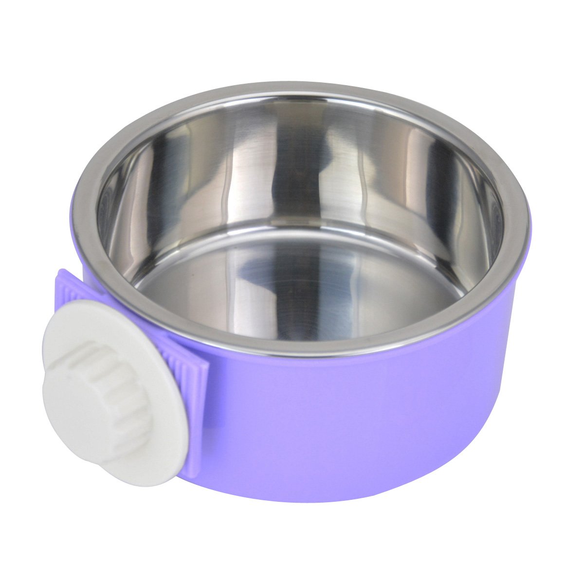 Guardians bol amovible en inox fixé sur cage pour alimentation pratique