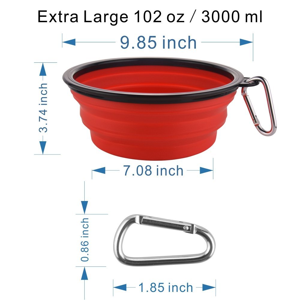 Guardians bol rouge utilisé comme rangement lors du camping