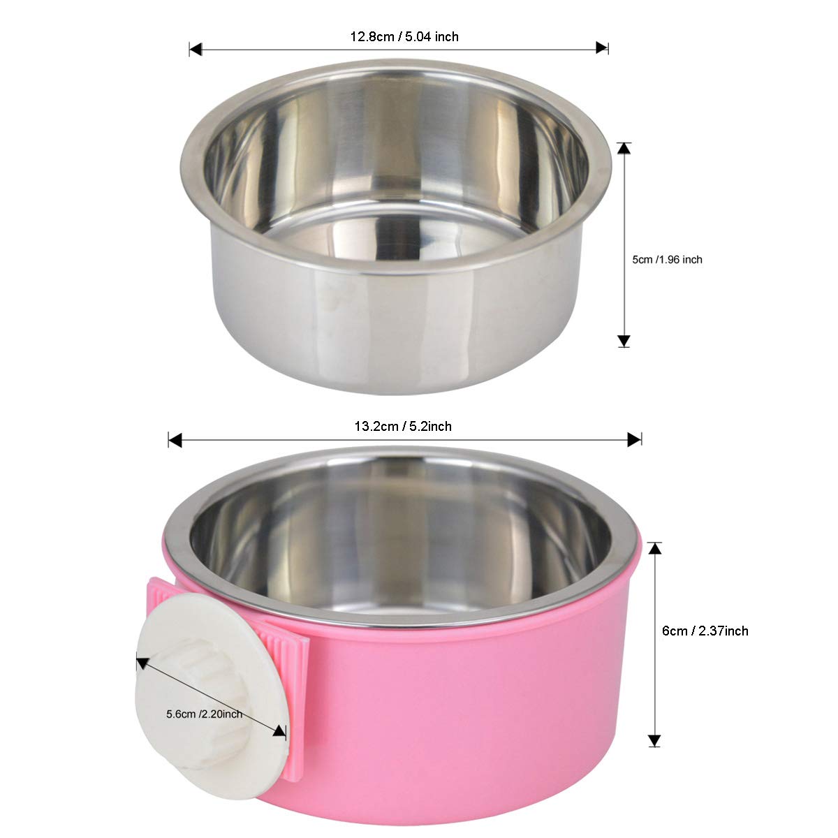 Guardians bol oiseaux en cage, disponible en rose bleu violet.