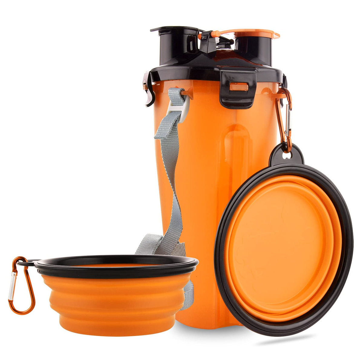 Guardians: bouteille d'eau de voyage pour chien pliable, pratique lors des promenades et voyages.